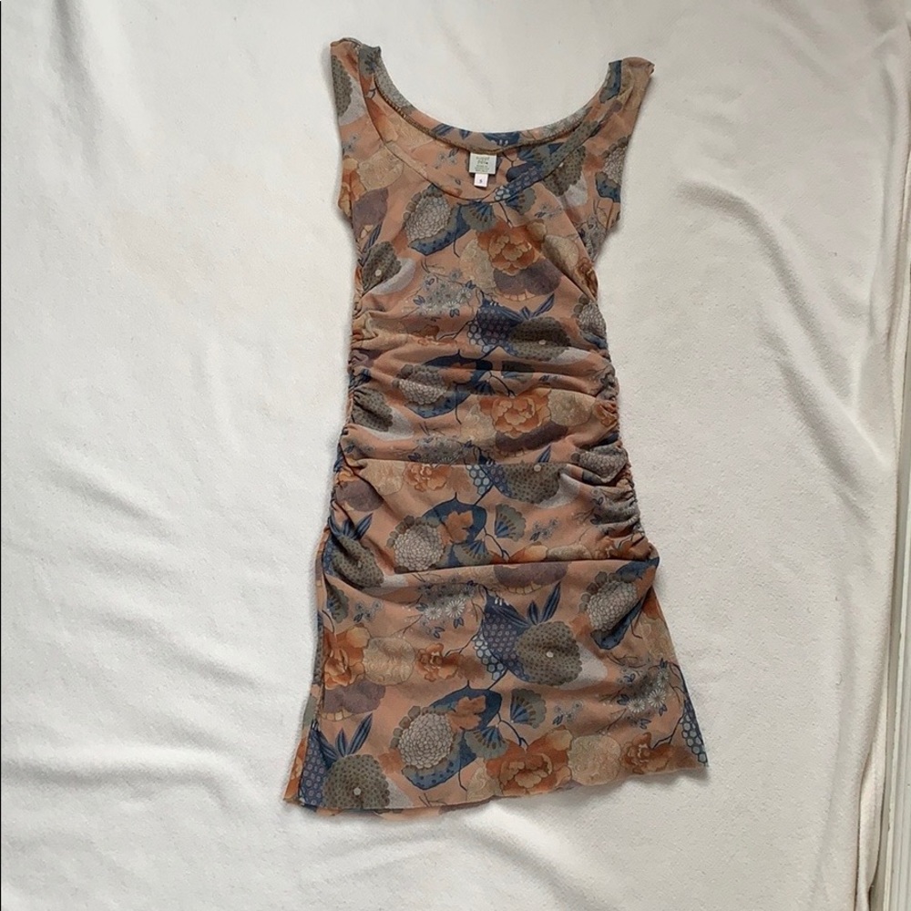 Floral cinched tanktop